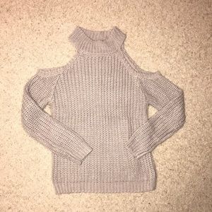 Open Shoulder Sweater